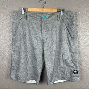 Vans Vanphibian Series Hybrid Shorts Men’s 38 (39 Actual) Gray Swim Beach READ